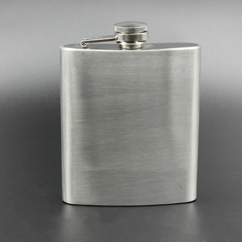 Stainless Steel Flask 7OZ Flagon Whisky Hip Flask High Quality Alcohol