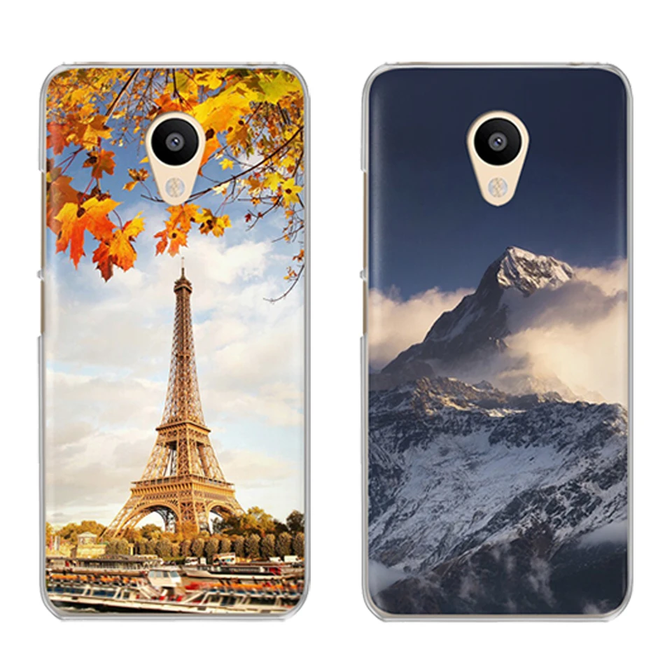 Fashion Phone Case For Meizu M6 Note U20 U10 M5S 5C M5 M3s Pro6 Soft Silione Back Shell Coque Cover Landscape Fundas Etui |