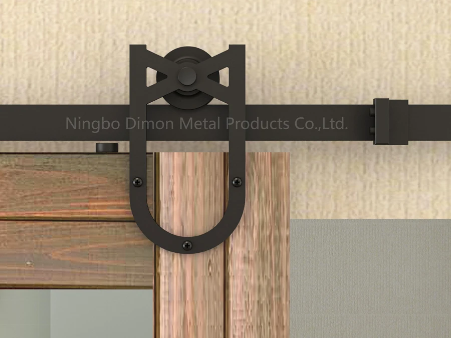 Dimon customized sliding door hardware wood sliding door hardware