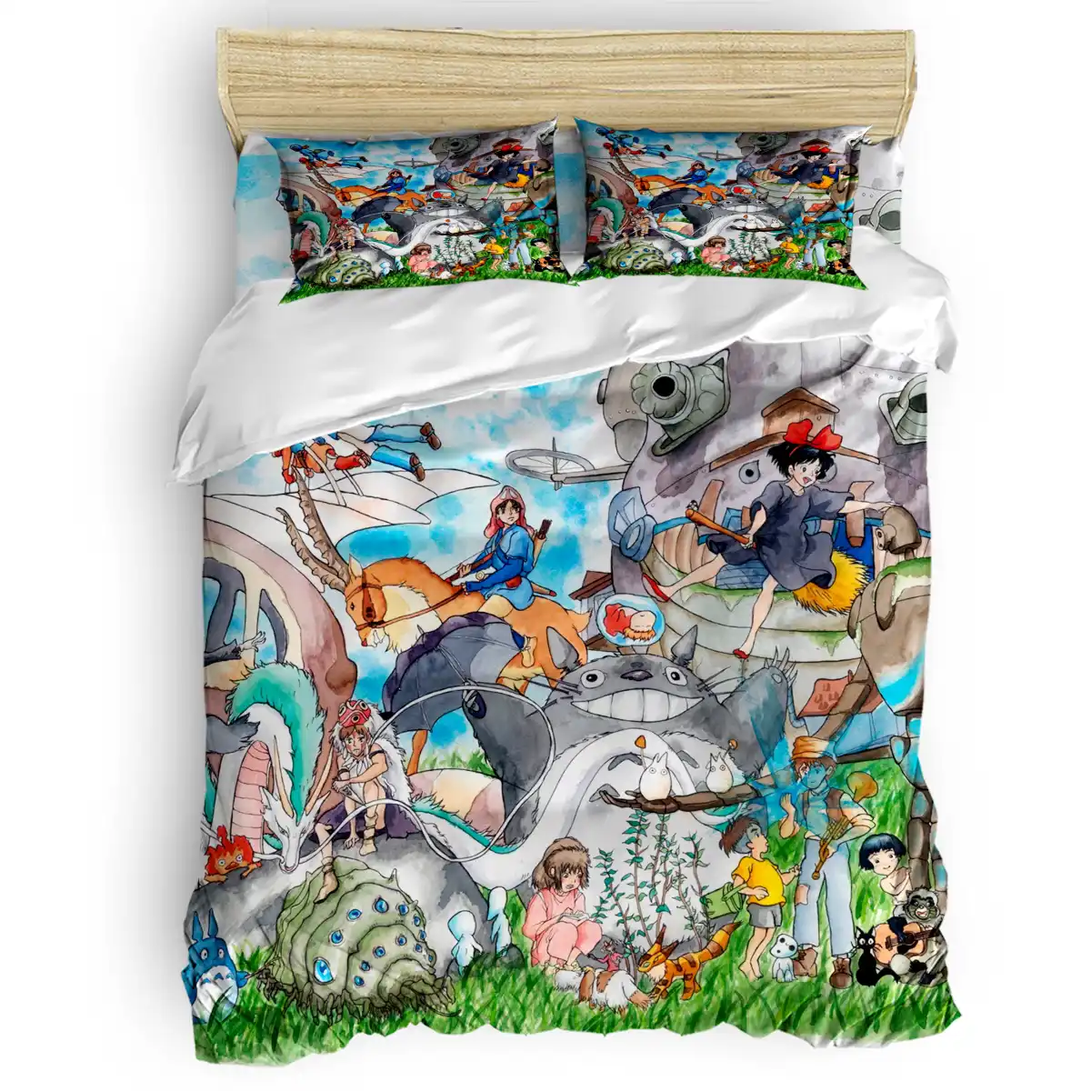 Studio Ghibli Duvet Cover 3d Cotton Duvet Cover King Size Queen