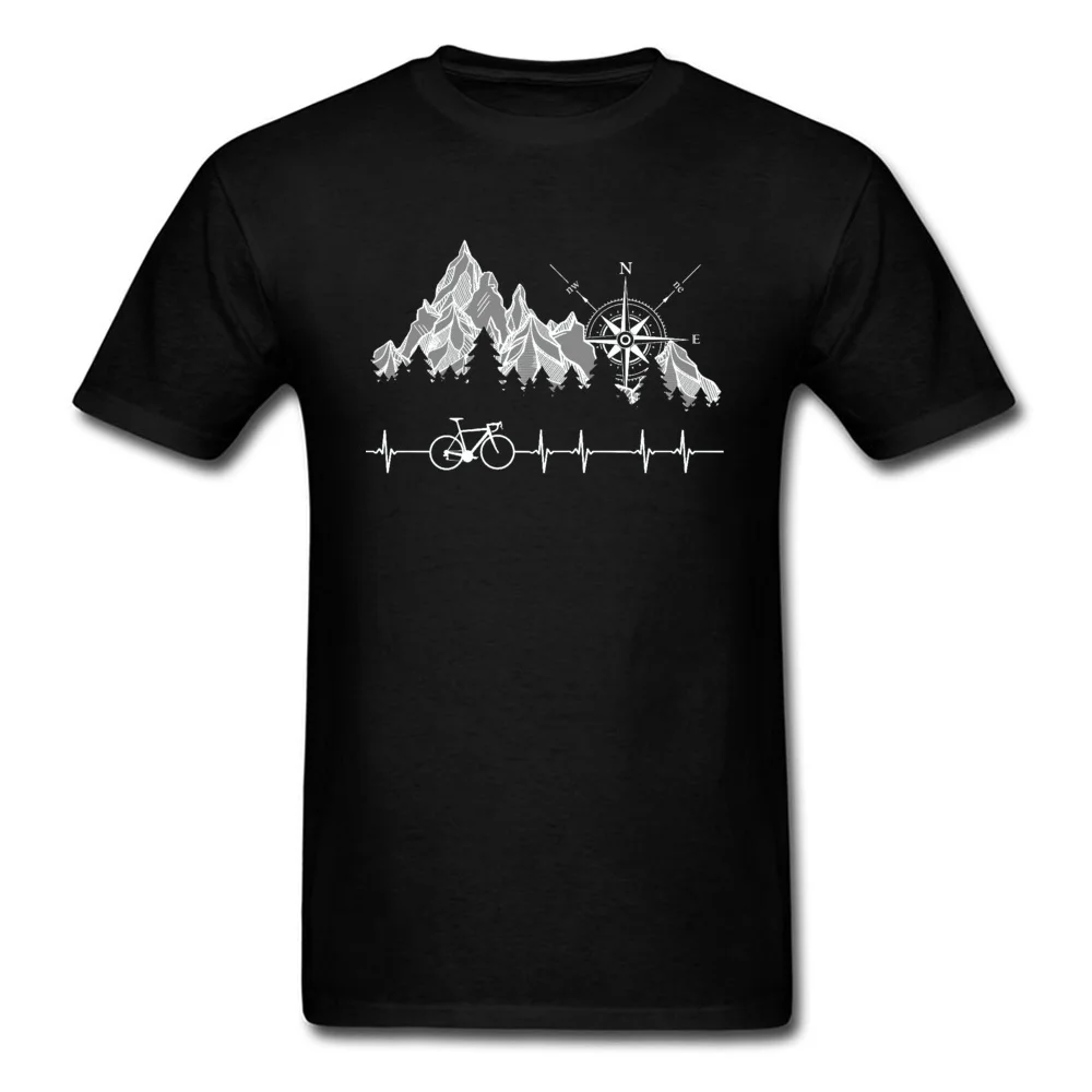 Company Men Tops & Tees Cycling-life0612 Slim Fit T-shirts 100% Cotton Short Sleeve 3D Printed Tee-Shirts Crewneck Cycling-life0612 black