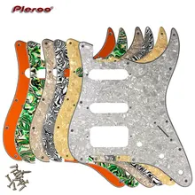 Запчасти для гитары Pleroo-для США \ Мехико Fd Stratocaster 72' 11 винтовое отверстие Стандартный St Humbucker Hss гитара накладка царапина пластина