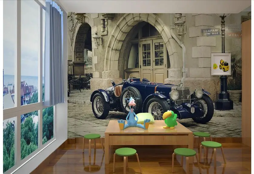 3d обои на заказ фотообои Авто восстановление древних способов Живопись