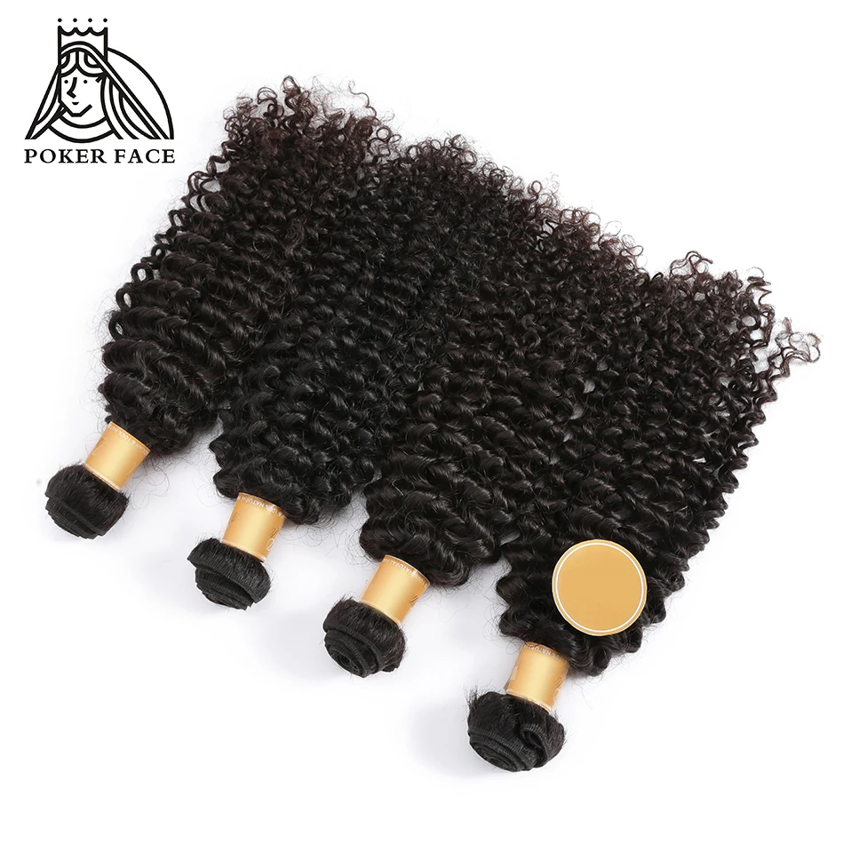 В стиле «Poker Face Малайзии афро кудрявый вьющиеся волосы 1/3/4 пряди/лот пряди человеческих волос для Волосы remy вплетаемые пряди натуральные Цвет