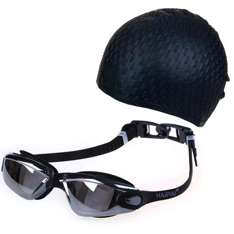 Waterproof Silicone Waterdrop Swimming Cap Hat Swim Pool Outdoor Water