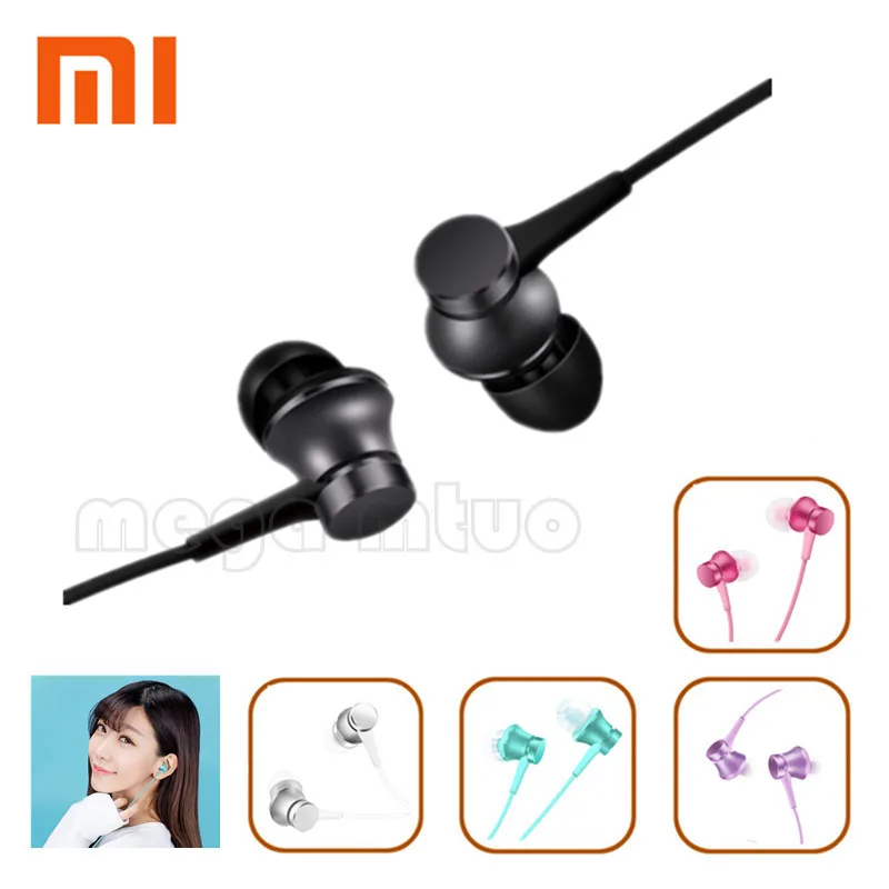 {Promotion price} новейшие оригинальные наушники Xiaomi Piston Fresh вкладыши алюминиевая