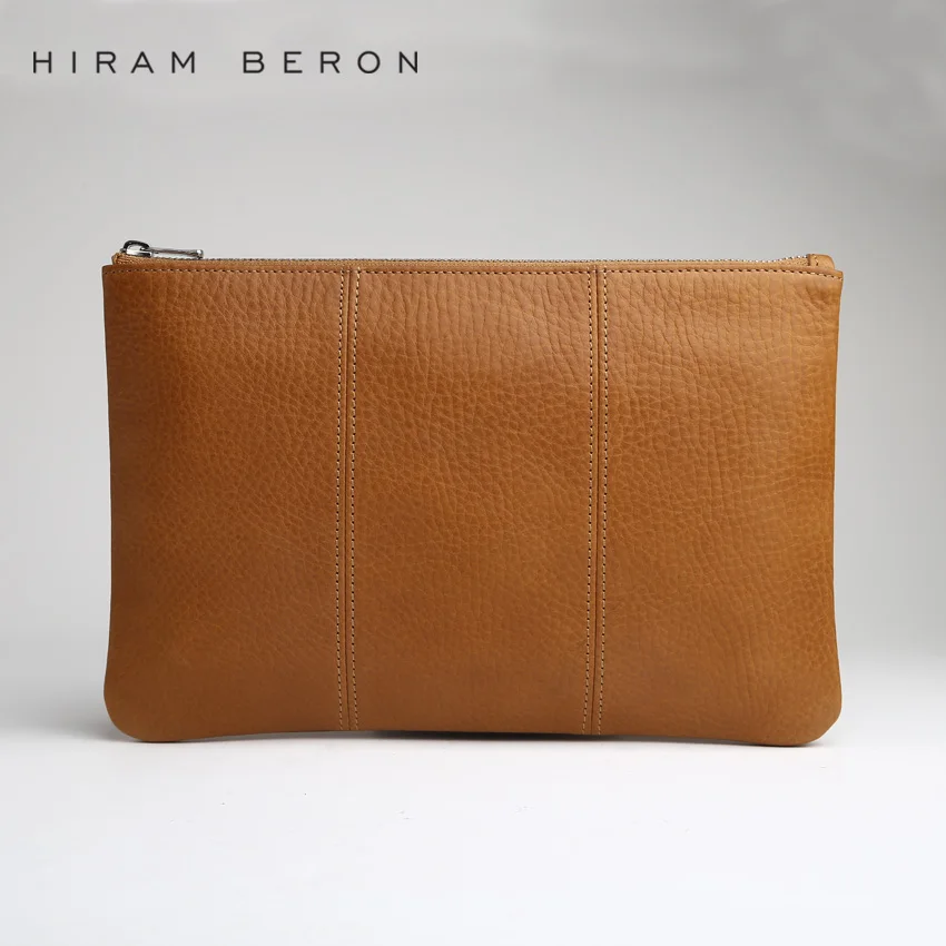 Hiram Beron унисекс кожаный кошелек для мужчин и женщин маленький портфель