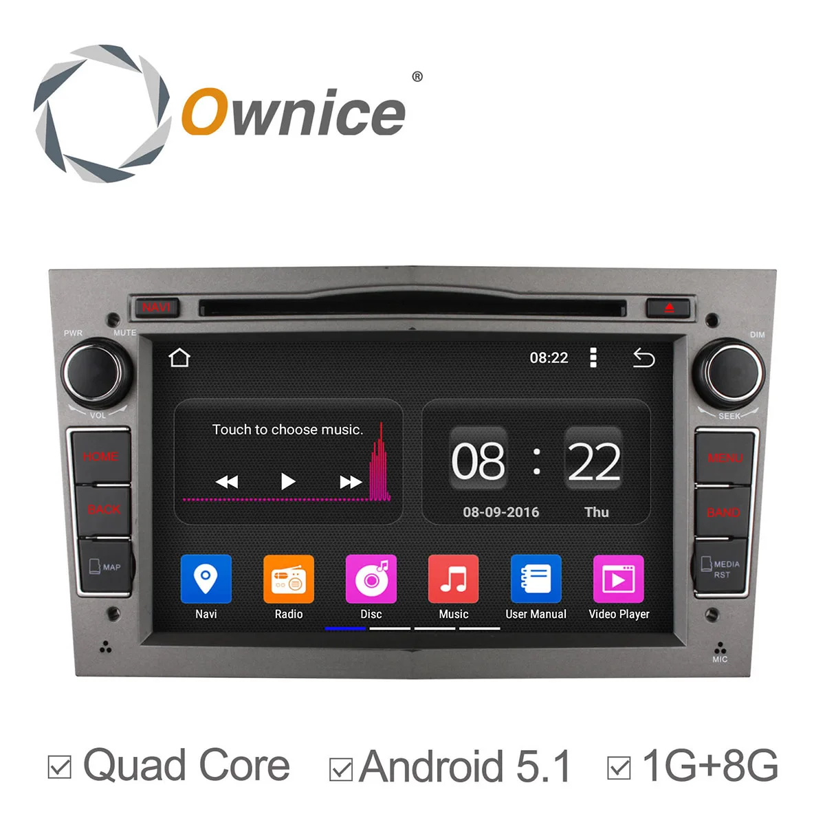 Android 5 1 4 Core For Vauxhall OPEL Corsa Zafira Astra Vectra Antara Car DVD Player
