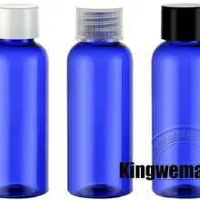 300 шт./лот 50 мл синий бутылки масла с Cola Кепки для косметической упаковки