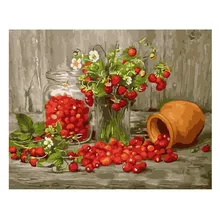 DIY масляная краска ing краска по номерам комплект 16*20 дюймов с кистями акриловый пигмент кокосовый ландшафт острова для детей студентов