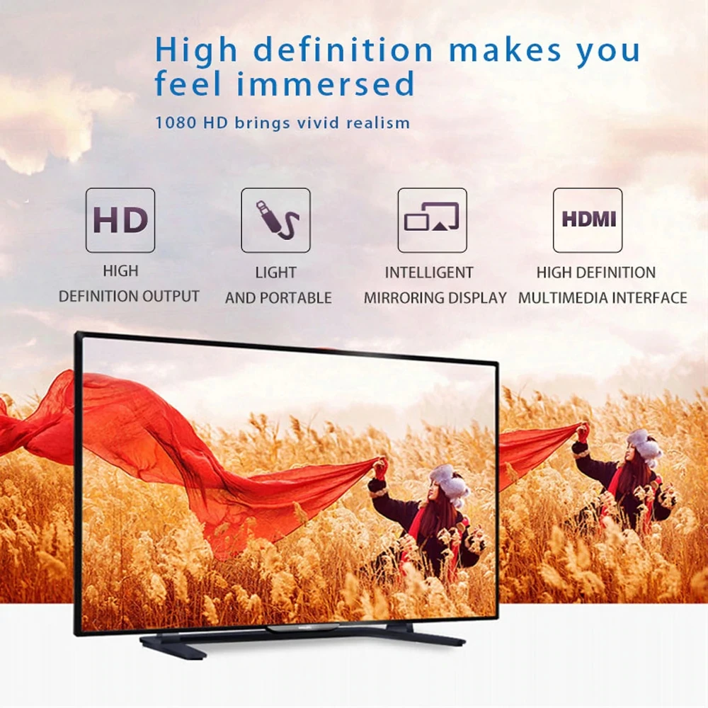 Новое поступление 1080P HD tv Stick беспроводной WiFi Дисплей ТВ Ключ Приемник Airplay медиа стример адаптер медиа дропшиппинг
