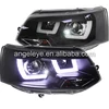 For Volkswagen T5 Led Strip Head Lamp for Caravelle Multivan LED Headlights 2011 to 2014 year JY ► Photo 3/4