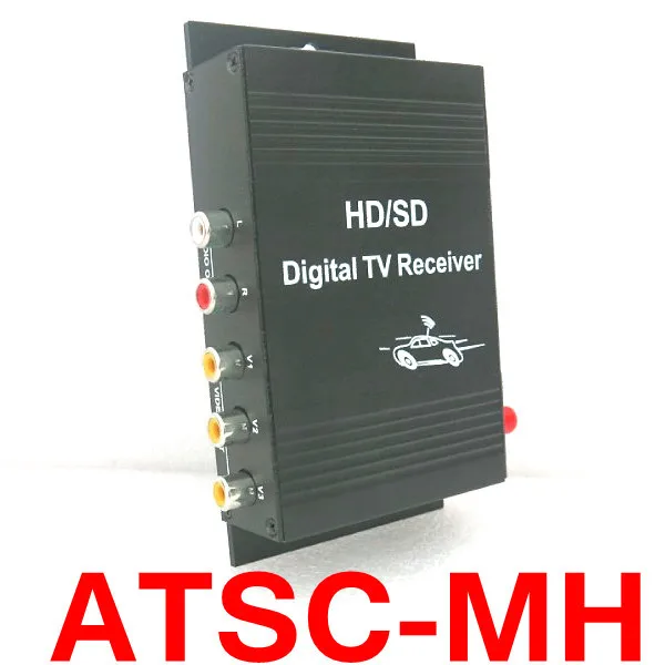 Автомобиль ATSC-м/ч США мобильный цифровой ТВ тюнер ресивера 140-190 км/ч видео 4 ATSC- MH для США