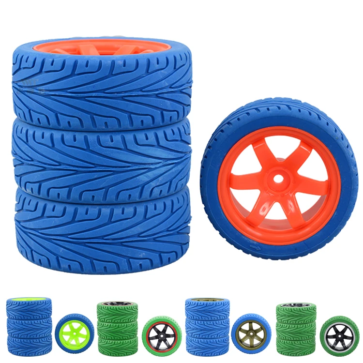 

4pcs 8012 8013 tire 1/10 flat run drifting car cherry CS/D4 race speed high quality wear-resistant finished tire free shipping