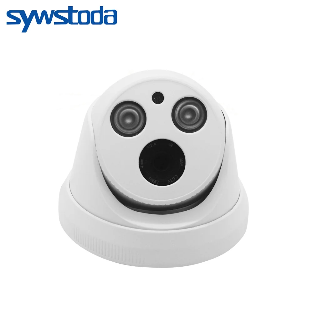 Wide Angle 2.8mm Lens ONVIF P2P Security IP Camera 720P/960P/1080P