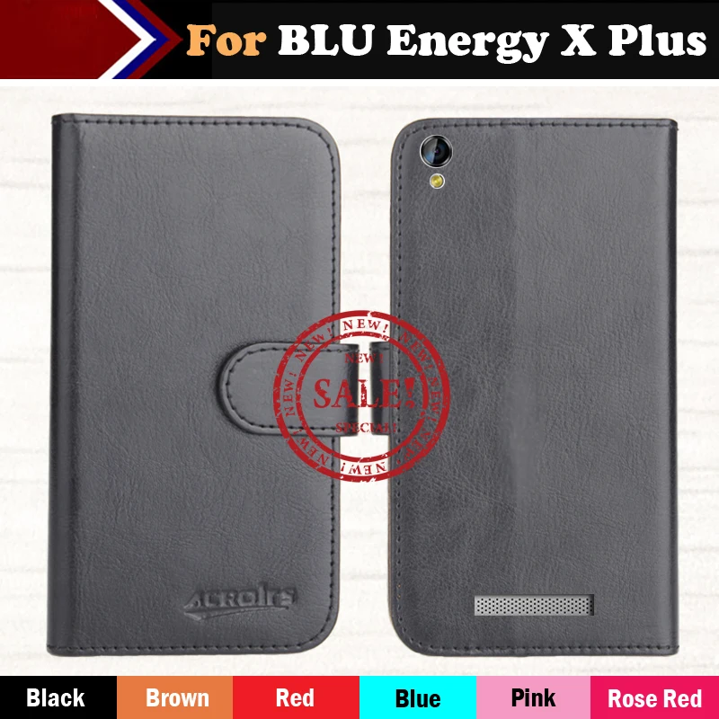 

Factory Direct! BLU Energy X Plus Case 6 Colors Luxury Ultra-thin Leather Exclusive 100% Special Phone Cover Cases+Tracking