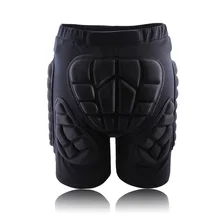 Envío gratuito XS-3XL deportes al aire libre de Esquí Skate Snowboard protección Protector de esquí de patinaje Protector acolchado cadera pantalones cortos