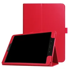 Для Samsung Galaxy Tab S3 9,7 T820 T825 Чехол-книжка из искусственной кожи чехол Tab S3 9,7 T820 подставка карандаш держатель подходит для планшета
