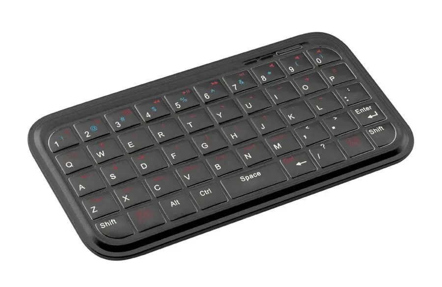 Мини перезаряжаемая Беспроводная Bluetooth клавиатура для iphone 6 6s plus ipad samsung galaxy S4 S5 S6