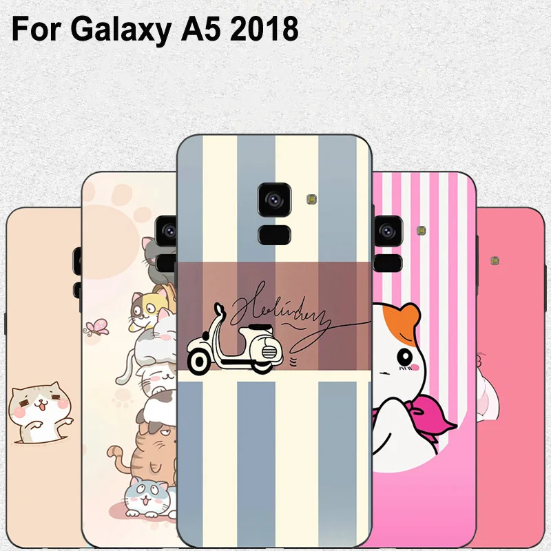 Для samsung Galaxy A5 чехол силиконовый прозрачный чехол из ТПУ с рисунками из мультфильмов чехол для Galaxy A 5 A530N Fundas iphone телефон бампер Корпус