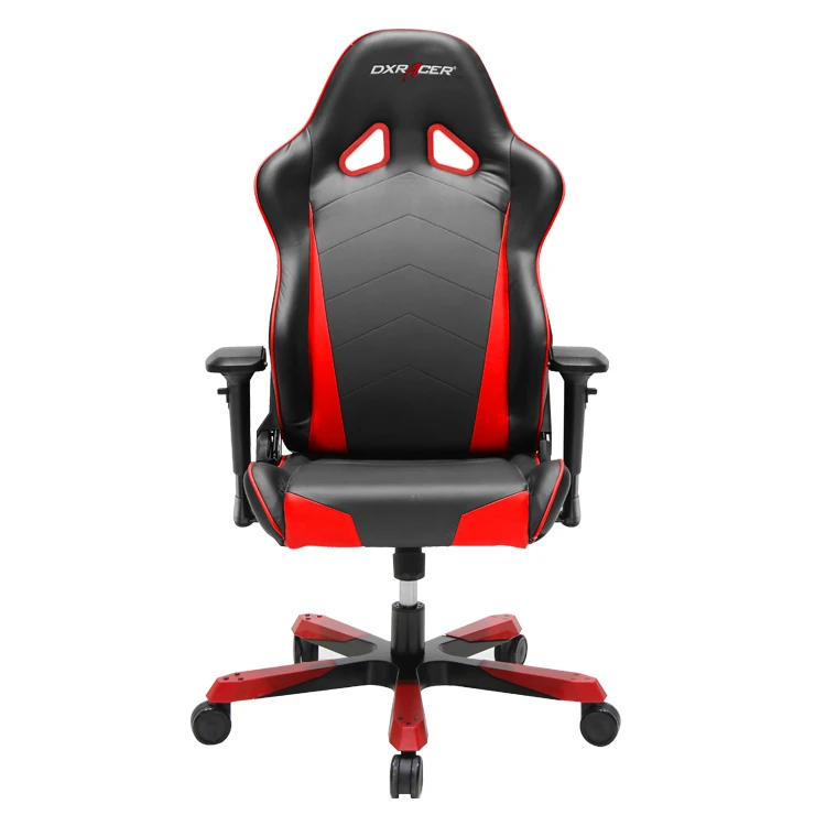 DXRacer OH/TS29/NR Big and Tall Office Chairs For Heavy People PU Computer Chair(Black/Red)