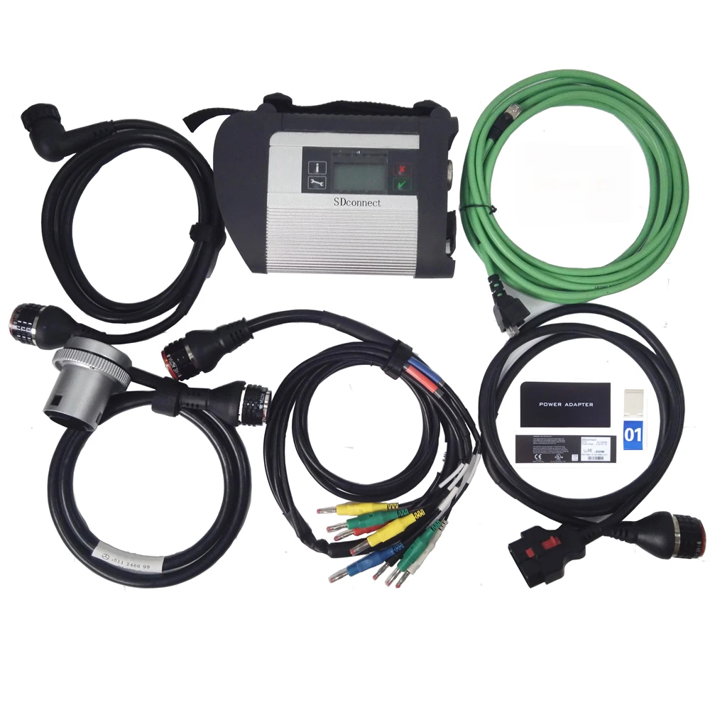 A++ Quality Full Chip MB STAR C4 MB SD Connect Compact 4 Diagnostic Tool with WIFI Function