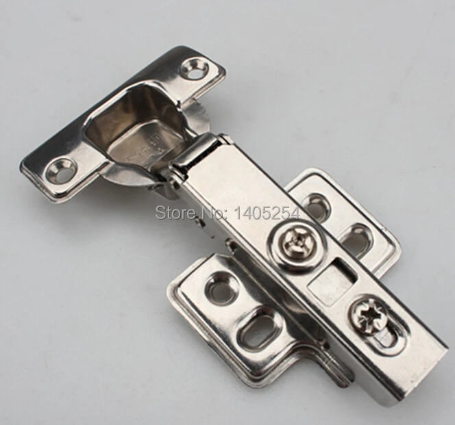 Solid stainless steel hydraulic damping buffer hinge wardrobe cupboard
