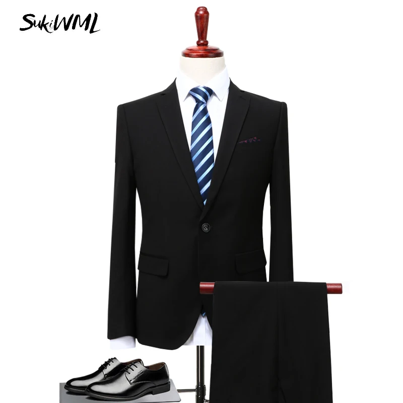 SUKIWML-2017-Fashion-New-Custom-Suit-Set-High-Quality-Ternos-Masculinos ...