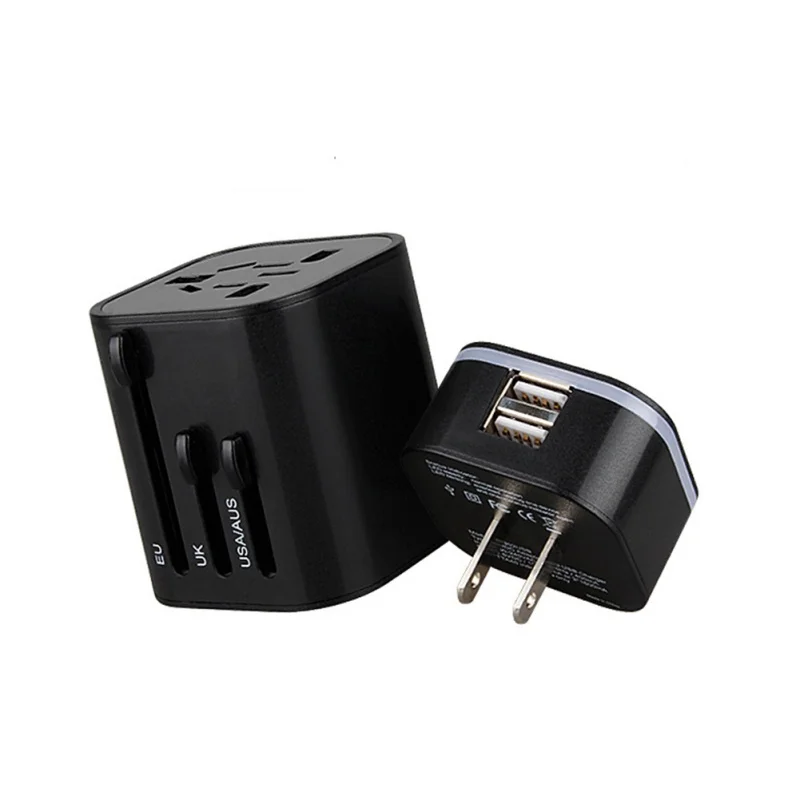 

Universal Travel Adapter World Wide Travel Plug Adapter Charger International Power Adapter for US, EU, UK, AU 150 Countries