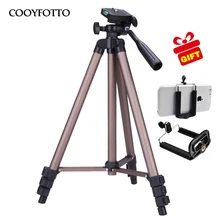 WT3130 штатив из алюминиевого сплава с кулиской для камеры Canon Nikon sony DSLR видеокамера