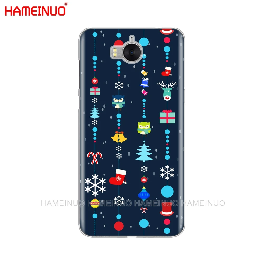 Чехол для мобильного телефона HAMEINUO с милой совой на Рождество зиму новый год huawei