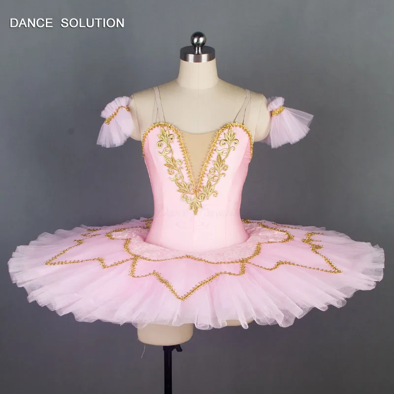 Классическая балетная пачка для девочек; Розовая балерина в юбке-пачке; костюм для детей и взрослых; сольный танец; BLL046