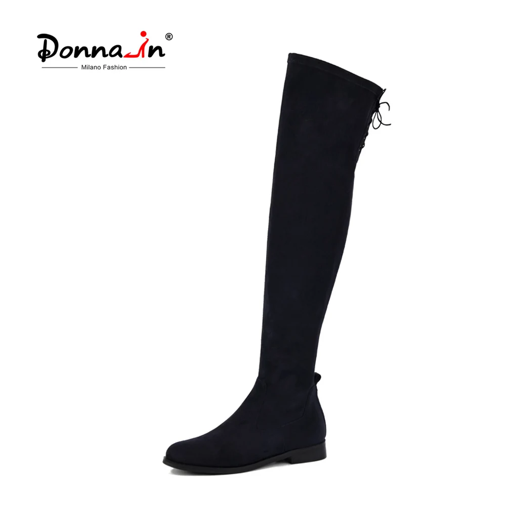 black stretch booties low heel