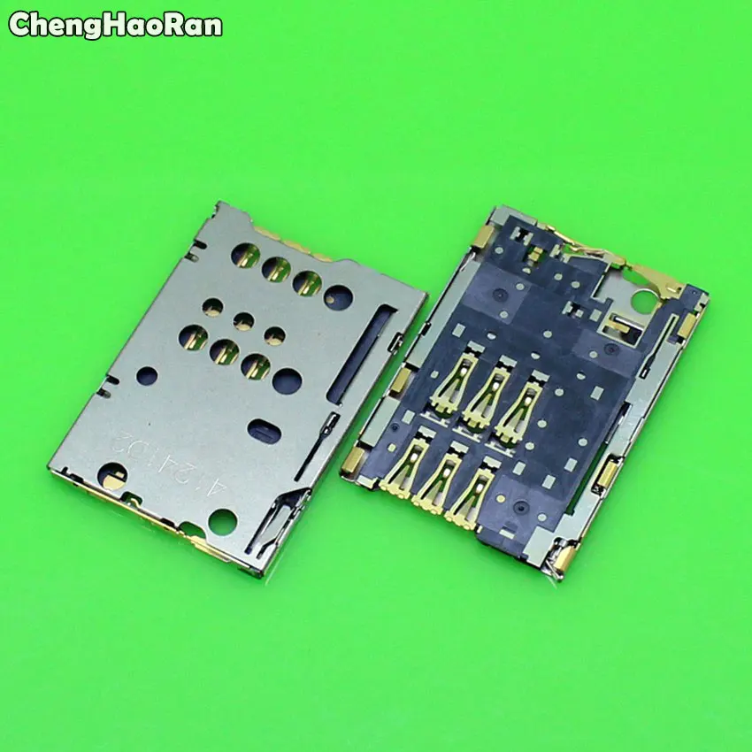 

ChengHaoRan 2pcs For Nokia N8 C7 C7-00 T7 C2-03 2060 C2-06 SIM Card Reader Slot Holder Socket Port Replacement Repair Part