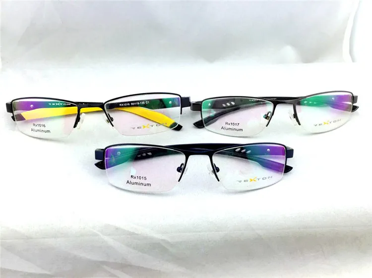 แว่นสายตาสั้นใหม่ผู้หญิงO Pticalแว่นตากรอบอลูมิเนียมธุรกิจของกรอบแว่นตา180องศาพับแว่นตาข