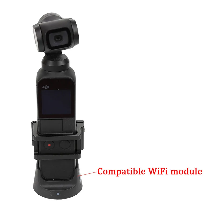 Алюминиевый сплав Осмо карманные аксессуары кронштейн для DJI Osmo Карманный Спорт Действие камера фиксированной рамки расширения крепления