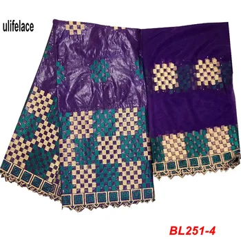 

Purple Nigerian lace Bazin riche getzner guinea brocade fabric African Swiss Cottom high quality Bassin lace for sewing BL-251