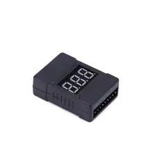 1 8S RC Lipo font b Battery b font Tester Checker Accessories Low Voltage Buzzer Alarm