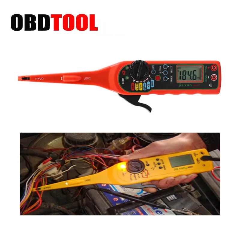 

Car Power Electric Circuit Detector Multi-function Circuit Tester Line Electricity Detector and Lighting 3 in 1 Auto Repair Tool