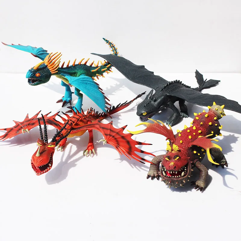 How To Train Your Dragon Toothless Night Fury Action Figure font b Toys b font Deadly