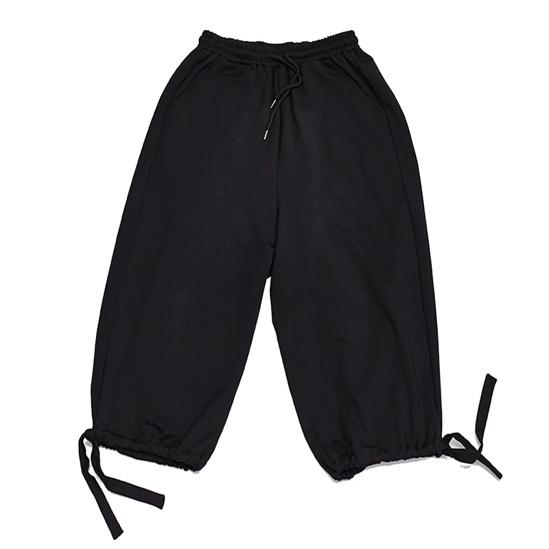 Männer Neue Streetwear Japan Stil Casual Hose Mode Lose Breite Bein Hosen Männlichen Punk Hip Hop Harem Hosen