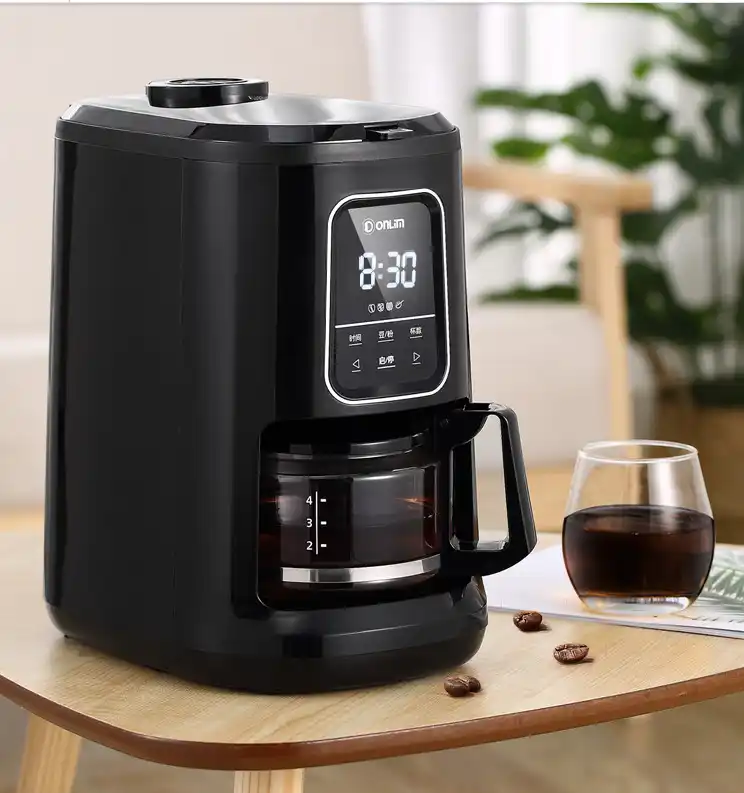 220v dolin tam otomatik taslama kahve makinesi ev ofis kucuk amerikan mini bir filtre kahve makinesi yalitim