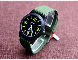 2016 военные часы Мода Повседневное часы Для мужчин наручные ремешком Nato спортивные наручные кварцевые часы Для мужчин часы мужской Xfcs Reloj 7896