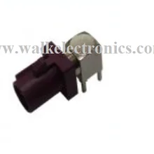 PCB крепление FAKRA мужской правый угол connnector, FAKRA мужской правый угол для PCB крепление, код D