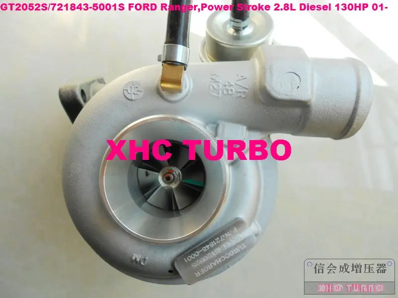 

NEW GT2052S 721843-5001S 79519 Turbo Turbocharger for FORD Ranger,Power Stroke 2.8L Diesel 130HP 01-