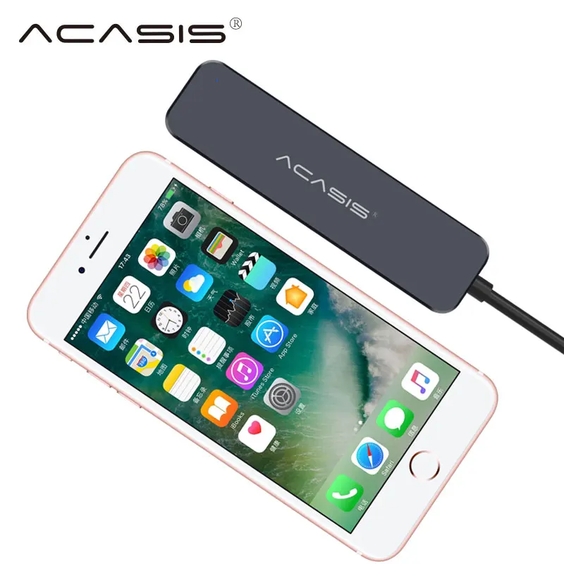 Acasis USB 3,0 кард-ридер SD Micro SD TF CF MS компактная флеш-карта адаптер для ноутбука OTG Тип C к мульти-кард-ридер USB 3,0