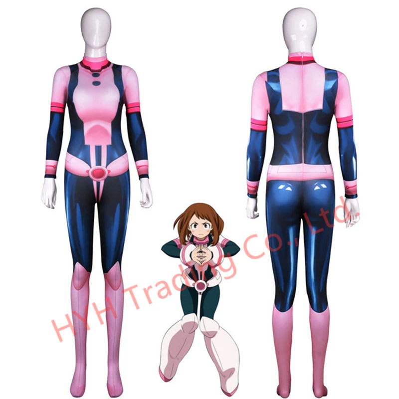Новинка года; костюм героя Academy AsuiTsuyu yaojorozu Momo; костюм героя Academy OCHACO URARAKA для косплея; костюм для женщин и детей