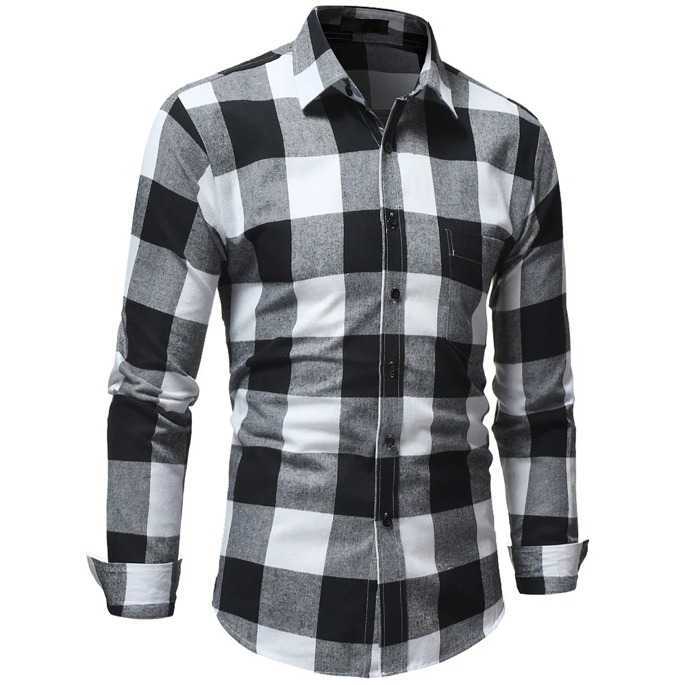 Рубашки в клетку Для мужчин рубашки 2018 Новая мода Chemise Homme Для мужчин s клетчатые рубашки рубашка с длинными рукавами Для мужчин блузка 3XL V66 Рубашки в клетку Для мужчин рубашки 2018 Новая мода Chemise Homme Для мужчин s клетчатые рубашки рубашка с длинными рукавами Для мужчин блузка 3XL V66