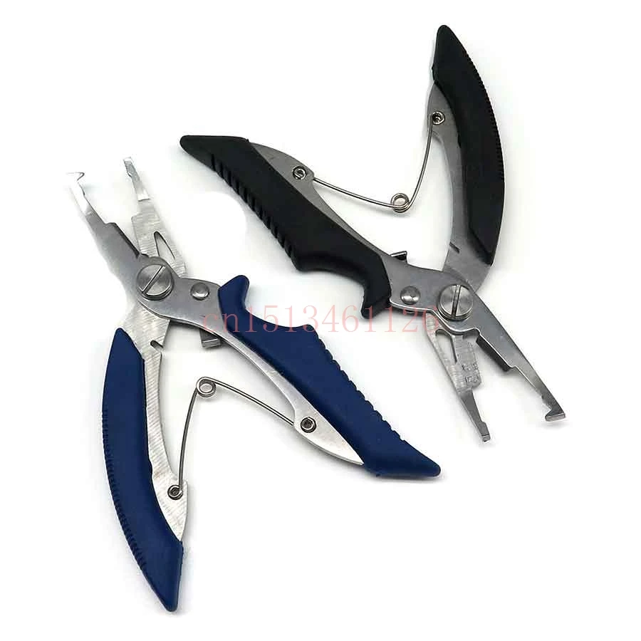 

1 pieces ABS stainless steel fishing lures pliers wire cutter pliers opening clamp control fish fishing accessories