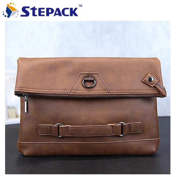 

Brand New Men's Single Shoulder Bag Fashion PU Leather Men's Bags Inclined Recreation Handbag